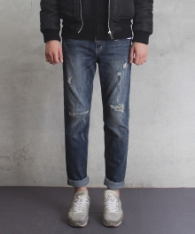 [026]damage washing denim