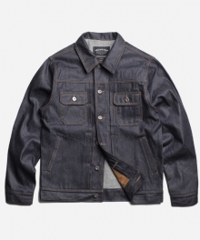 COATED DENIM 2ND JKT _ INDIGO