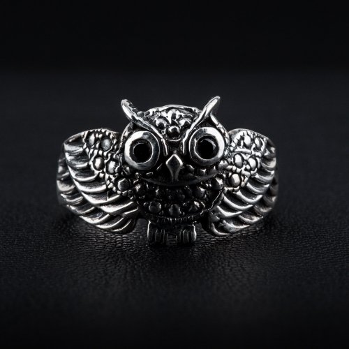 Owl-Guard Ring [925 Sterling Silver]