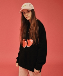 BIG CHERRY CREWNECK [BLACK]