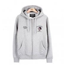 SP Outlaw Hood Zipup-Gray