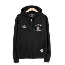 SP Outlaw Hood Zipup-Black