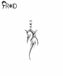 프루와(FROID) Silver-Flame Pendant [925 Sterling Silver]