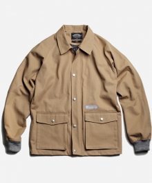 BROKEN TWILL COACH JKT _ BEIGE