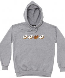 Donuts Hoodie Gray