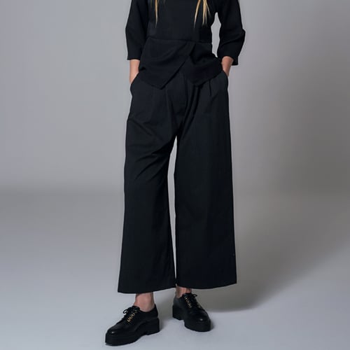 바이은(BYEUN) tuck band pants - 69,000 | 무신사 스토어