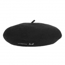 SINOON basic beret Black