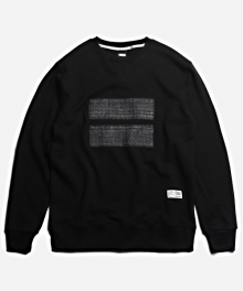 HARRISTWEED SWEATSHIRT _ BLACK