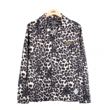 SP Vaudeville Shirt-Gray Leopard