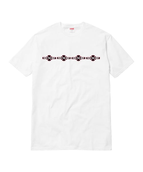 supreme x independent tee