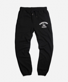 PINGPONG SWEAT PANTS _ BLACK