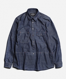 ANORAK HEAVY SHIRT _ INDIGO