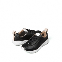 [로우로우] R SHOE 111 MICROFIBRE BLACK