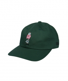 [콰이트] Q Bear Baseball Cap (Dark Green)