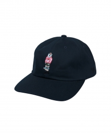 [콰이트] Q Bear Baseball Cap (Navy)
