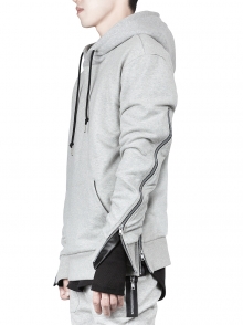 4 ZIP HOODIE VER.2 - GREY