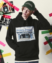 Pingpong Club Hoodie - Black