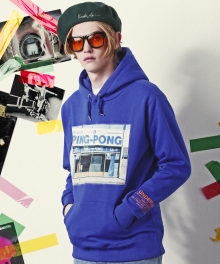 Pingpong Club Hoodie - Royal Blue