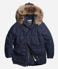 HEAVY SNORKEL DOWN PARKA _ NAVY