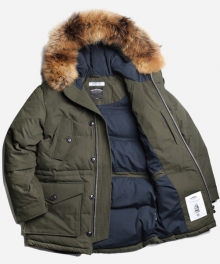 HEAVY SNORKEL DOWN PARKA _ OLIVE