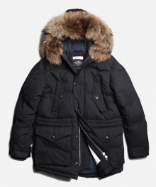 HEAVY SNORKEL DOWN PARKA _ BLACK