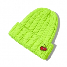 DOUBLE CHERRY BEANIE [NEON]