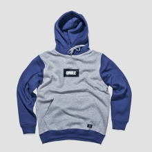 QMILE_OG BOX HOODIE_DEEP BLUE