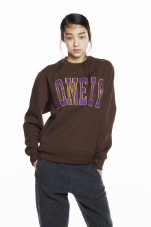 2015F/W LONELY/LOVELY SWEATSHIRT BROWN