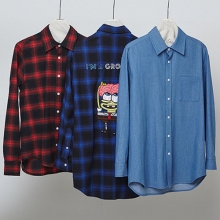 B.C X S.B FLANNEL SHIRTS