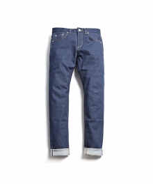 Mild Indigo Jean With Navy Stitch