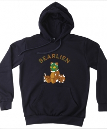 (기모)Bearlien Hoodie Navy