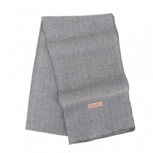 MUFFLER HERRINGBONE GRAY