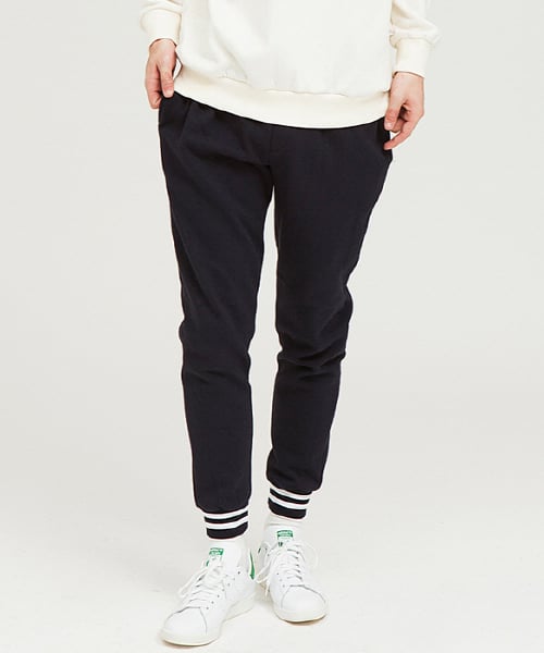 이지스튜디오(EZYSTUDIO) rip band jogger tranning pants navy - 35,000 | 무신사 스토어