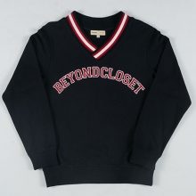 [기모]PREPPY LOGO V NECK SWEAT SHIRTS WINTER VER