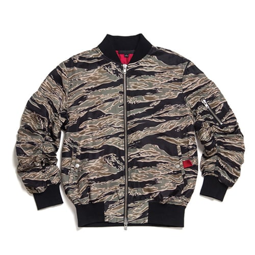 블랙스케일(BLACK SCALE) BLACK SCALE Tiger Camo MA-1 Jacket (Tiger