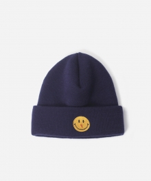 SMILEY BEANIE NAVY