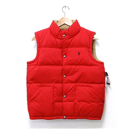 폴로 랄프 로렌(POLO RALPH LAUREN) 폴로 랄프로렌 보이즈 패딩 조끼 (양면) 레드/베이지 POLO 09 - 118,000 | 무신사 스토어 폴로 랄프 로렌(Polo Ralph Lauren) 폴로 랄프로렌 보이즈 패딩 조끼 (양면) 레드/베이지 Polo 09 - 118,000 | 무신사 스토어