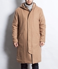 Hooded Warm Coat Camel