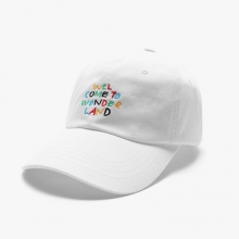 WTW WASHED CAP (WHITE)