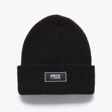 PIECE BOX BEANIE (BLACK)