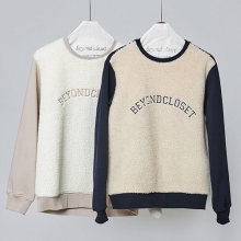 [기모]F-FUR LOGO SWEAT-SHIRT