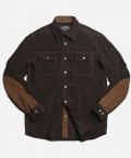 CORDUROY TRUCKER SHIRT _ K.BROWN