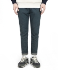 BT32 CROP BAND DENIM (WASHED INDIGO)