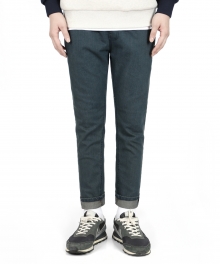 BT32 CROP BAND DENIM (WASHED INDIGO)