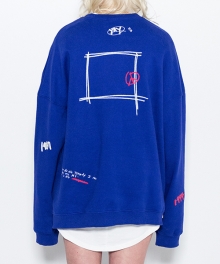 K.C SWEAT & SNOOD - BLUE