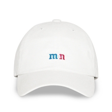 FRIEND CORDUROY BALL CAP WHITE