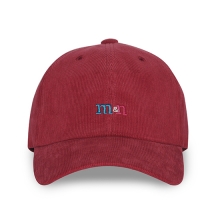 FRIEND CORDUROY BALL CAP RED