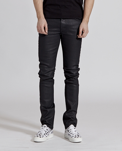 누디진(NUDIEJEANS) [NUDIE JEANS] Thin Finn Org. Back 2 Black