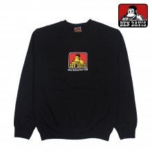 Ben Davis Crewneck (블랙) 벤데이비스 맨투맨