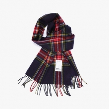 CHECK MUFFLER TARTAN (NAVY)